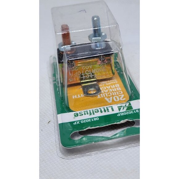 20A Circuit Breaker With Bracket By Littelfuse - Picture 11 of 12